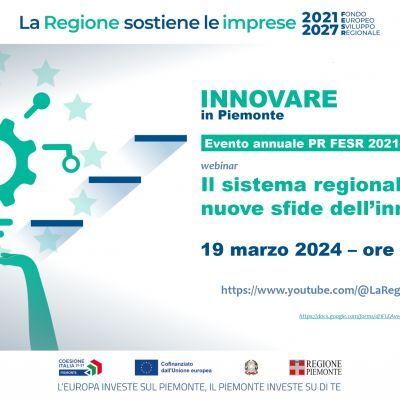 “Il sistema regionale dei Poli e le nuove sfide dell’innovazione” | webinar 19 marzo