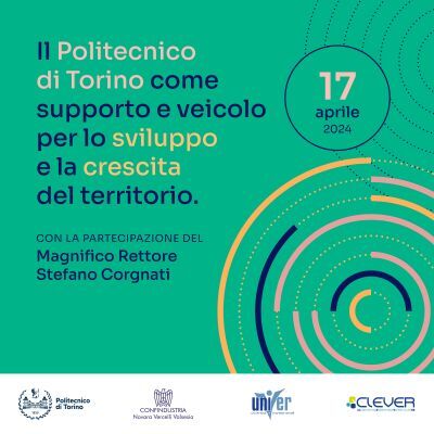Il Politecnico di Torino come supporto e veicolo per lo sviluppo e la crescita del territorio