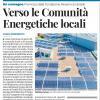 Verso le Comunità Energetiche locali