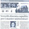 Vercelli diventa capofila per i master universitari