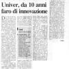 Univer, da 10 anni faro di innovazione