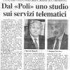 Dal <<Poli>> uno studio sui servizi telematici