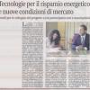 Tecnologie per il risparmio energetico e nuove condizioni di mercato