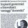 Impianti Geotermici e fotovoltaici: vantaggi "domestici"