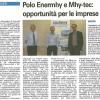 Polo Enermhy e Mhy-tec: opportunità per le imprese