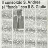 Il Consorzio S.Andrea si "fonde" con il S.Giulio