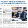 Il mondo del lavoro e la digitalizzazione. Riflessioni e spunti sulle trasformazioni in atto.