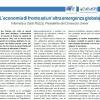 L’economia di fronte ad un’altra emergenza globale