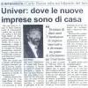 Univer: dove le nuove imprese sono di casa