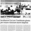 Incubatore Univer: l'ambiente giusto per creare e lanciare nuove imprese